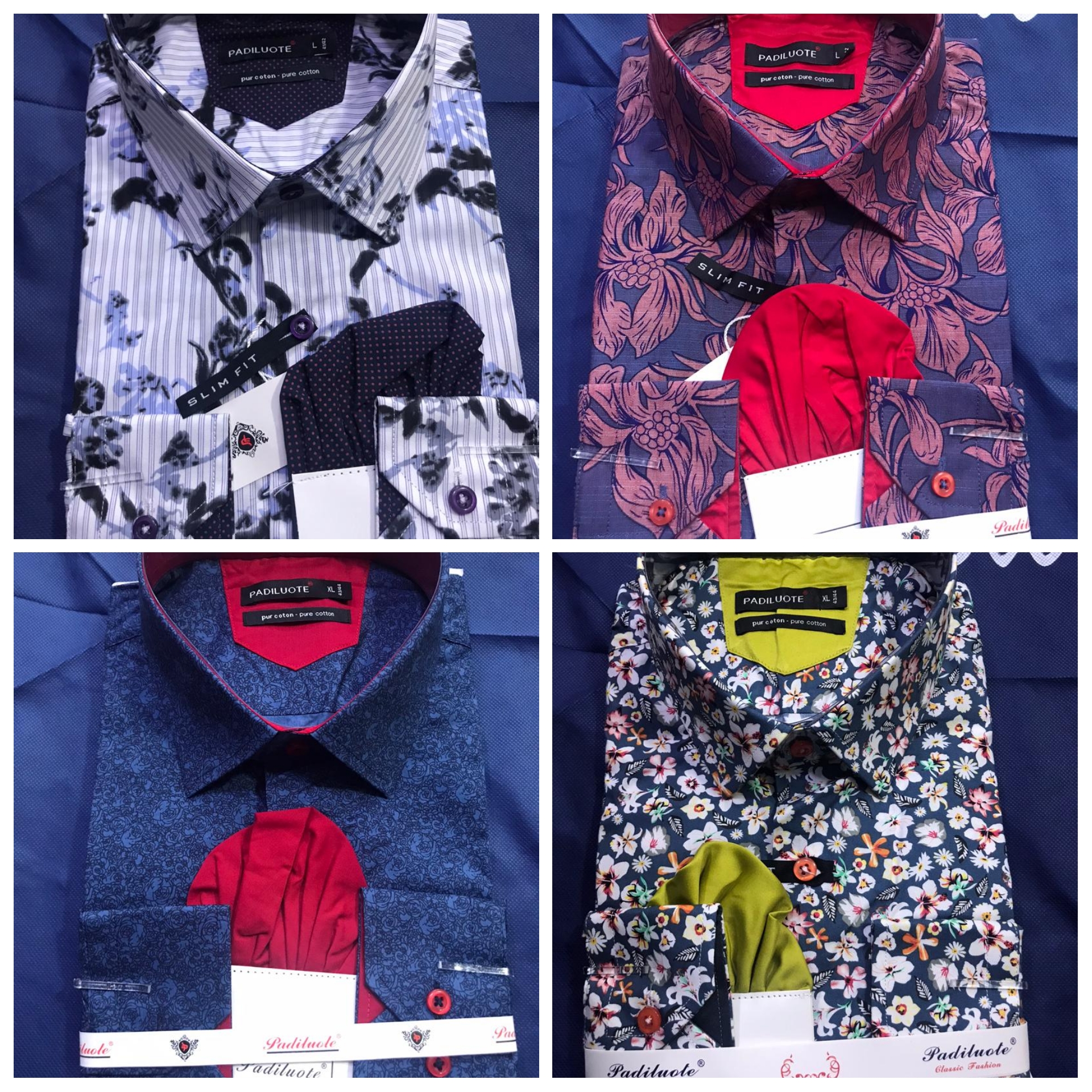 PANTALON EN TISSU AMÉRICAIN _ SHORT _ CHEMISE