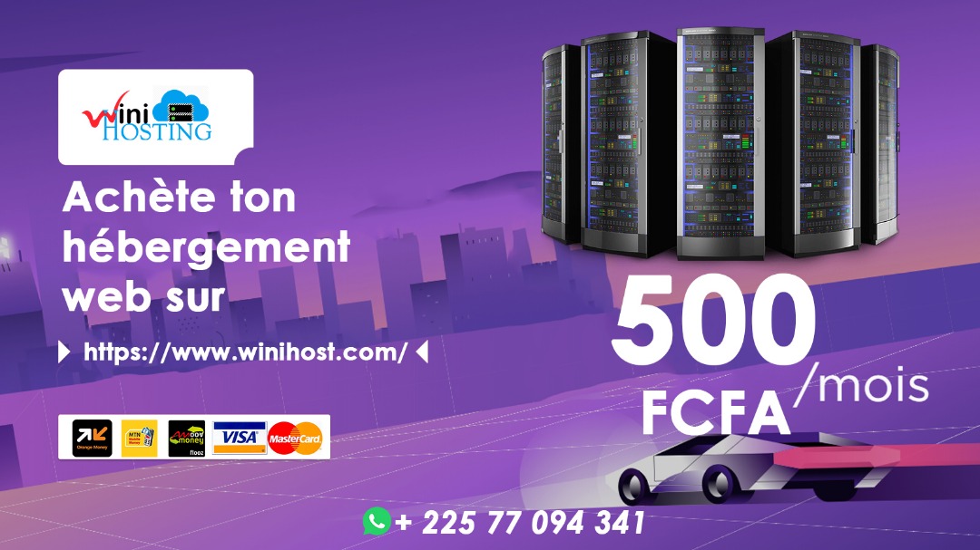 hébergements web/ présentations des services informatique