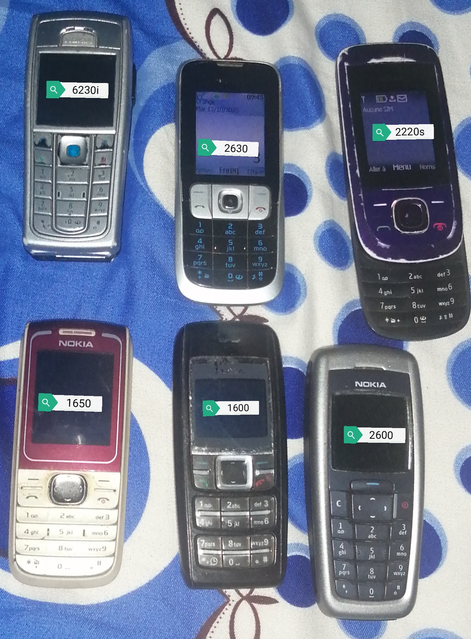 téléphone rétro Nokia seconde main