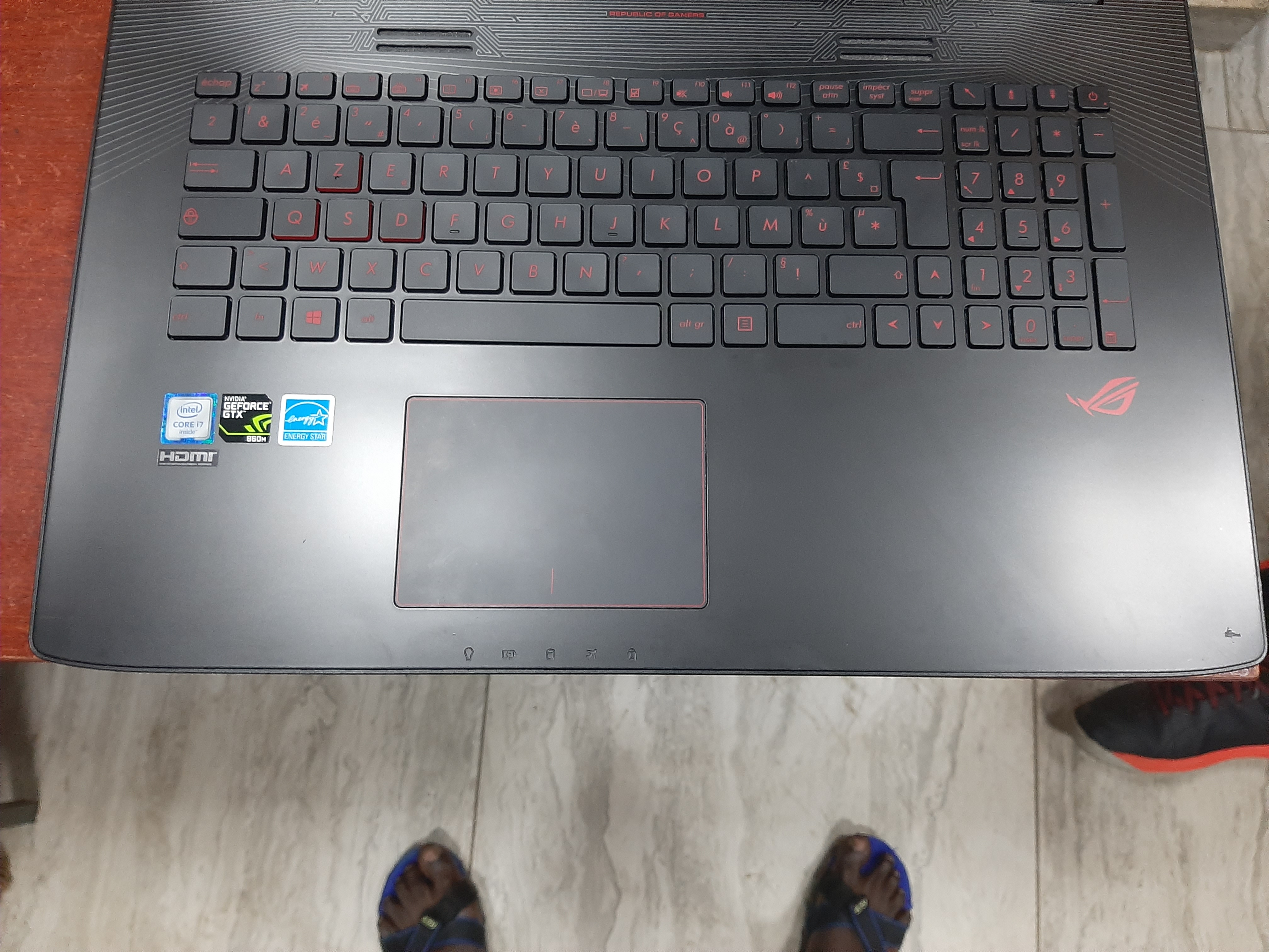 GAMER ASUS GL 752VW CORE I7