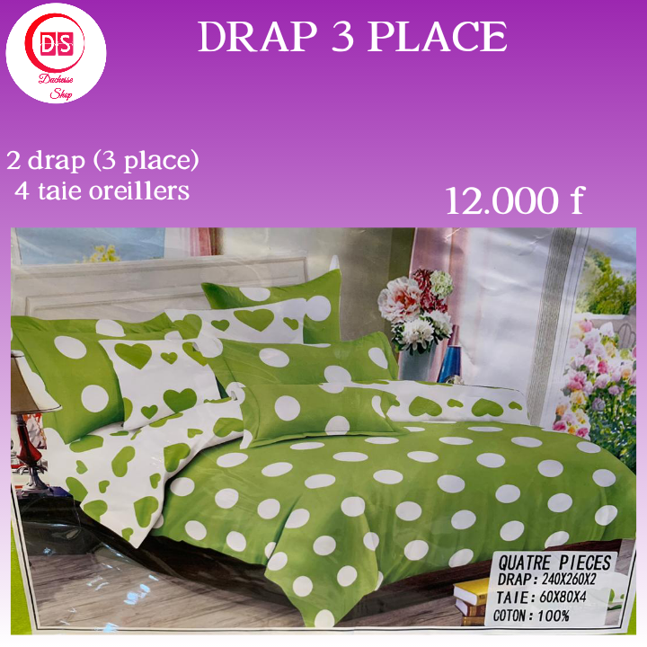 drap cotton pur