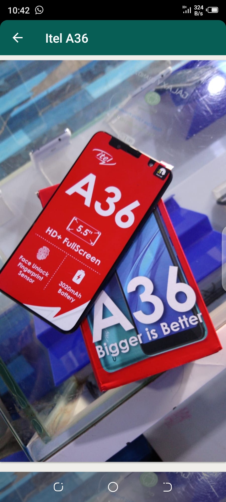itel A36