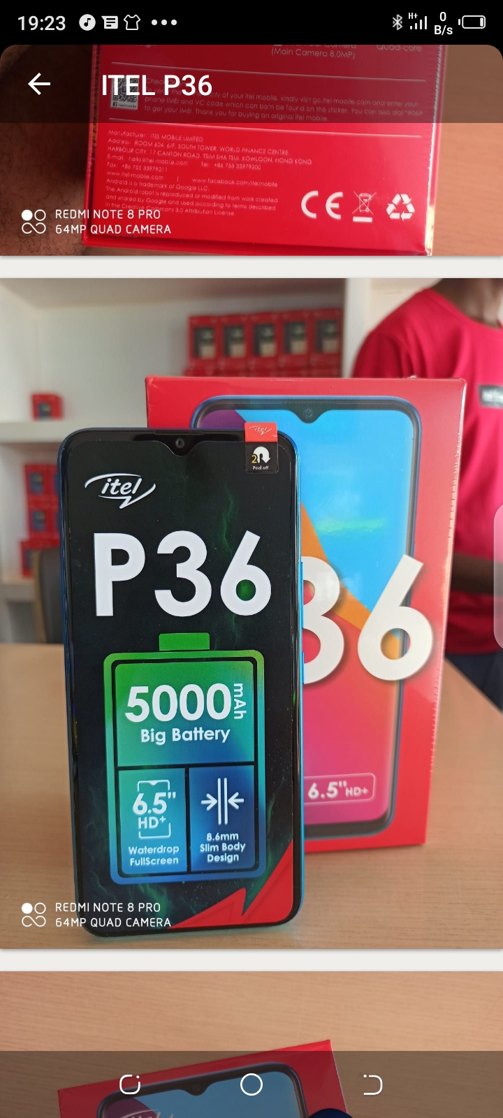 itel P36