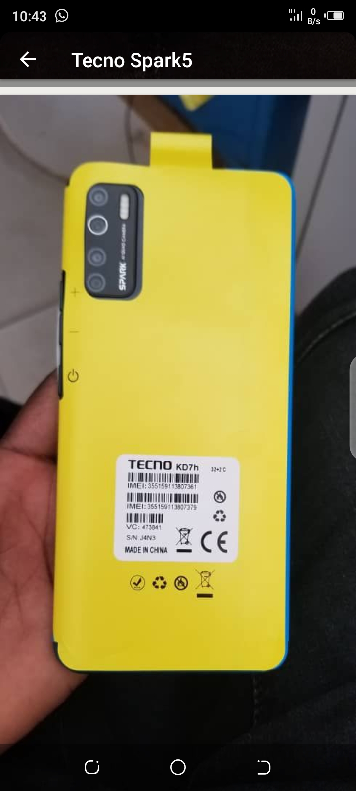 TECNO Spark 5