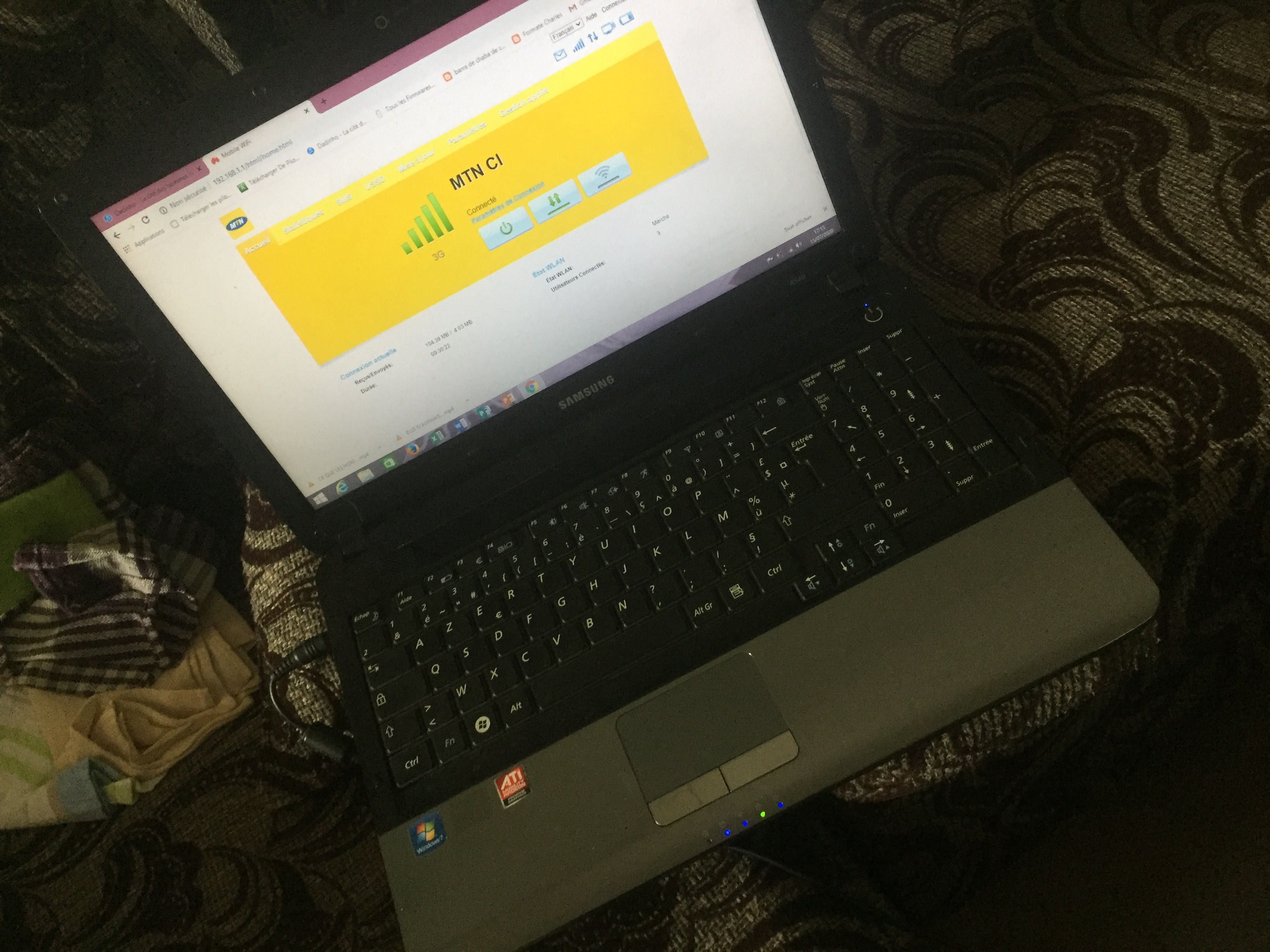 ordinateur portable samsung model R540