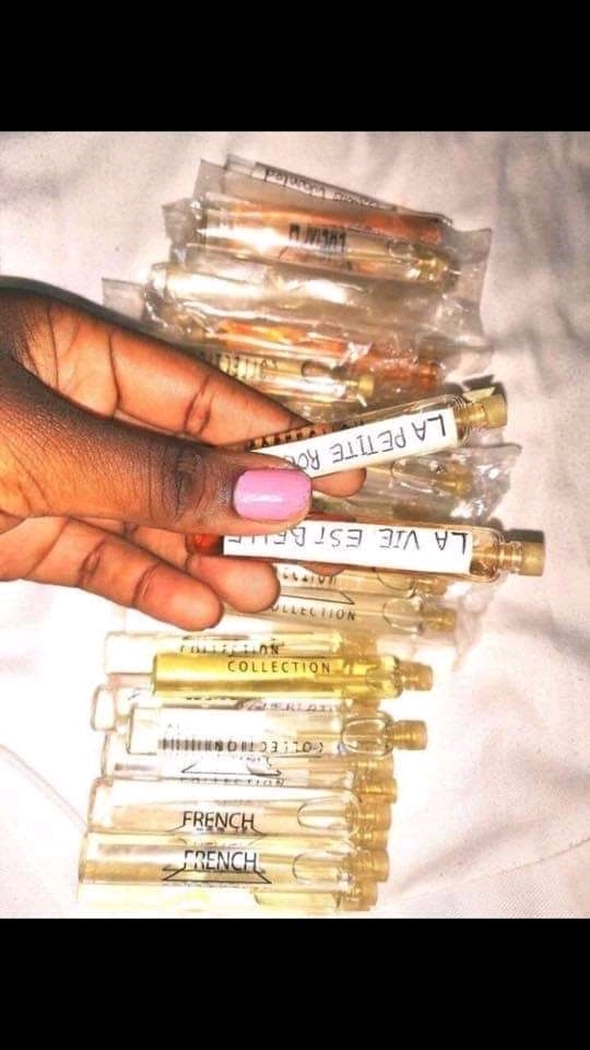 échantillons de parfums de marque