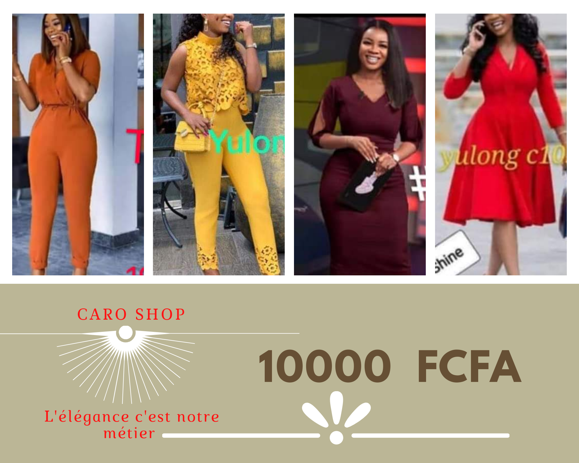 Robe et combinaisons