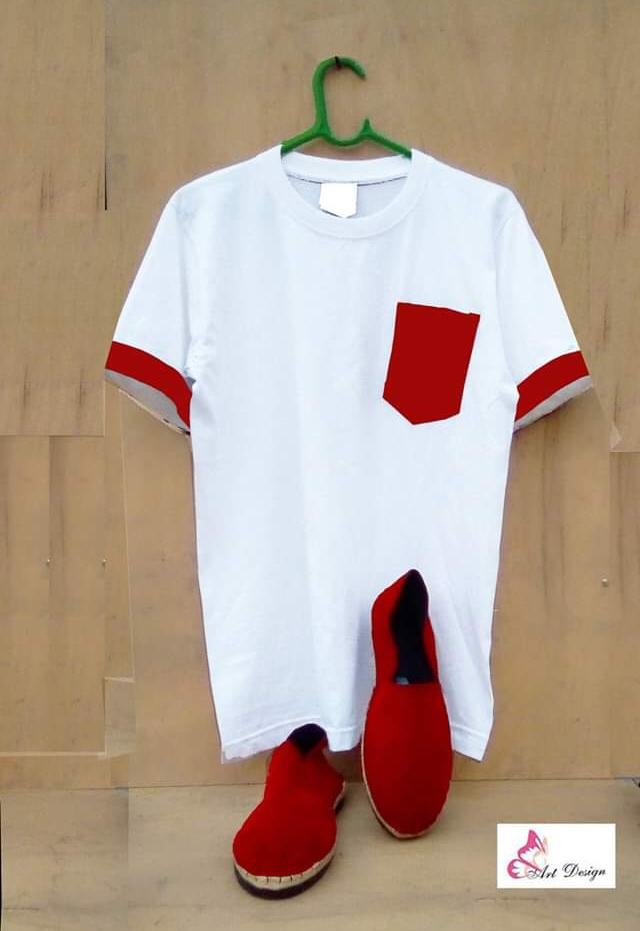 Ensemble ( t-shirt + espadrilles ) mixte