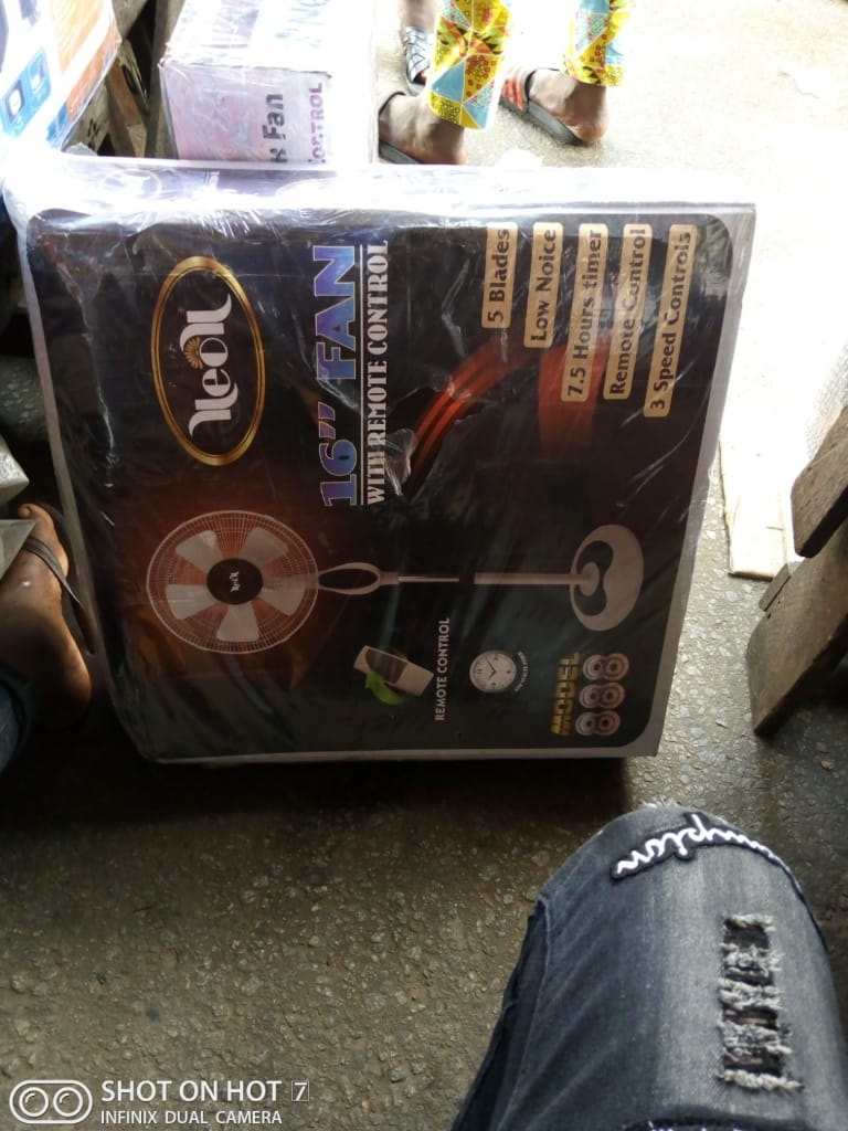 ventilateur a commande