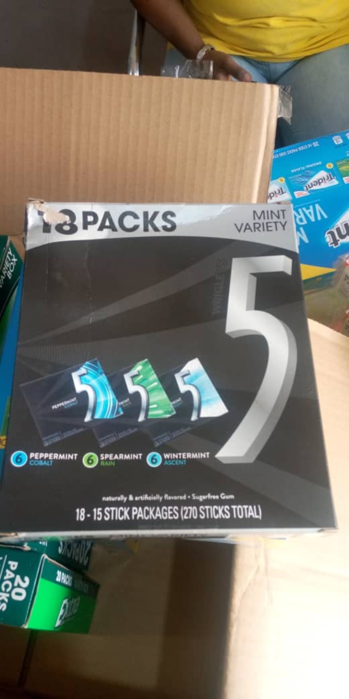 Chewing Gum Five-Extras- Trident-Jet Um