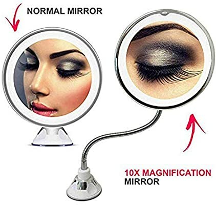 Miroir de maquillage - Flexible - Zoom votre visage