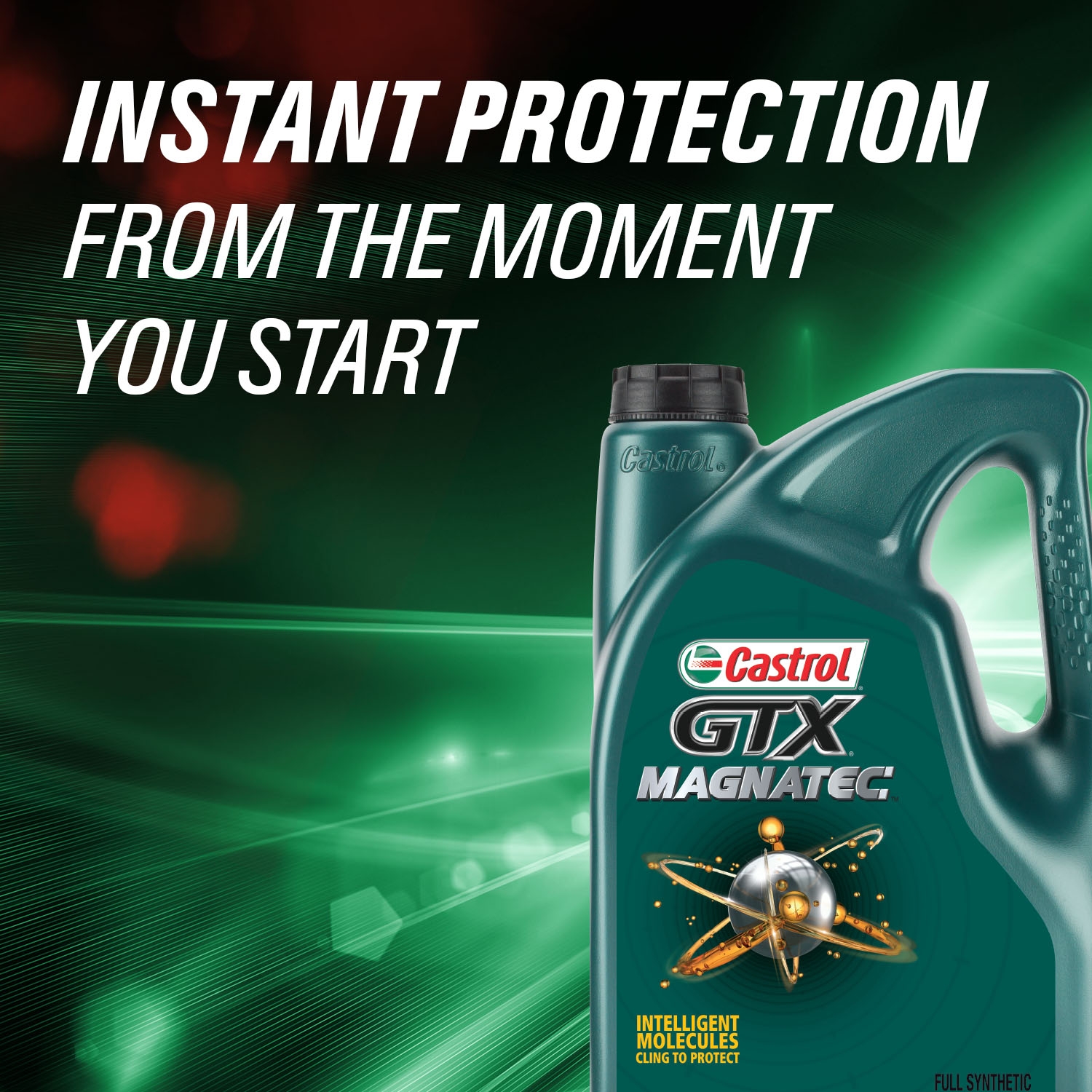 Huile à moteur CASTROL GTX MAGNATEC 5W30 100% synthétique