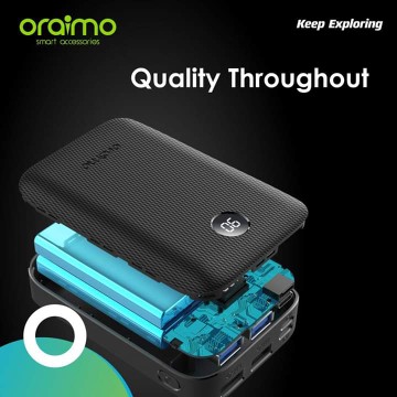 Powerbank Oraimo 10000 mah / 12 mois Garantie