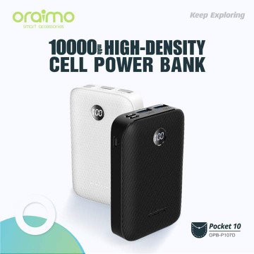 Powerbank Oraimo 10000 mah / 12 mois Garantie