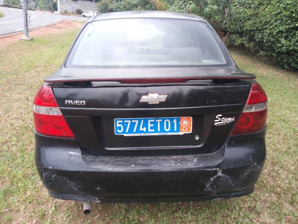 Chevrolet aveo année 2009 essence boîte manuelle ET