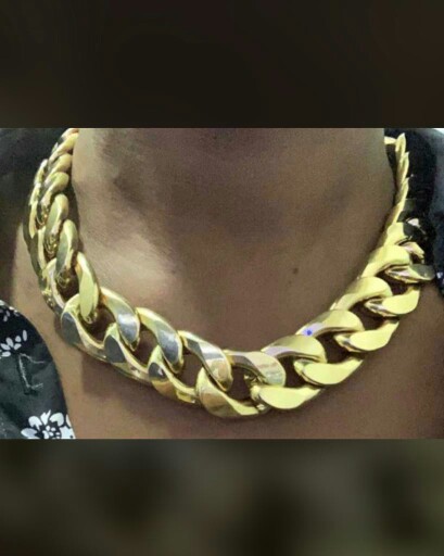 Chaîne d'or pour homme