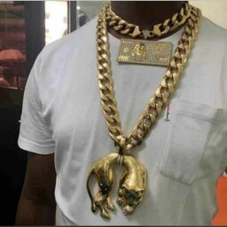 Chaîne d'or pour homme