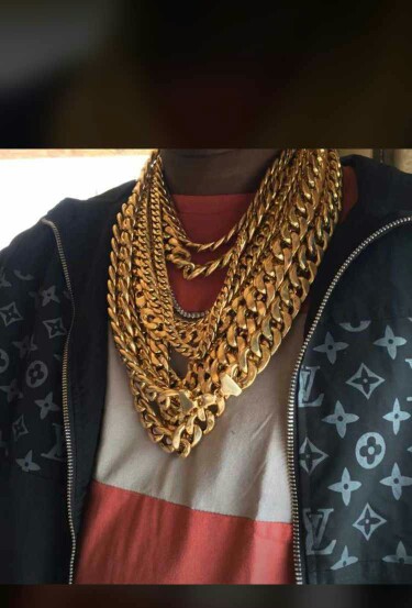 Chaîne d'or pour homme