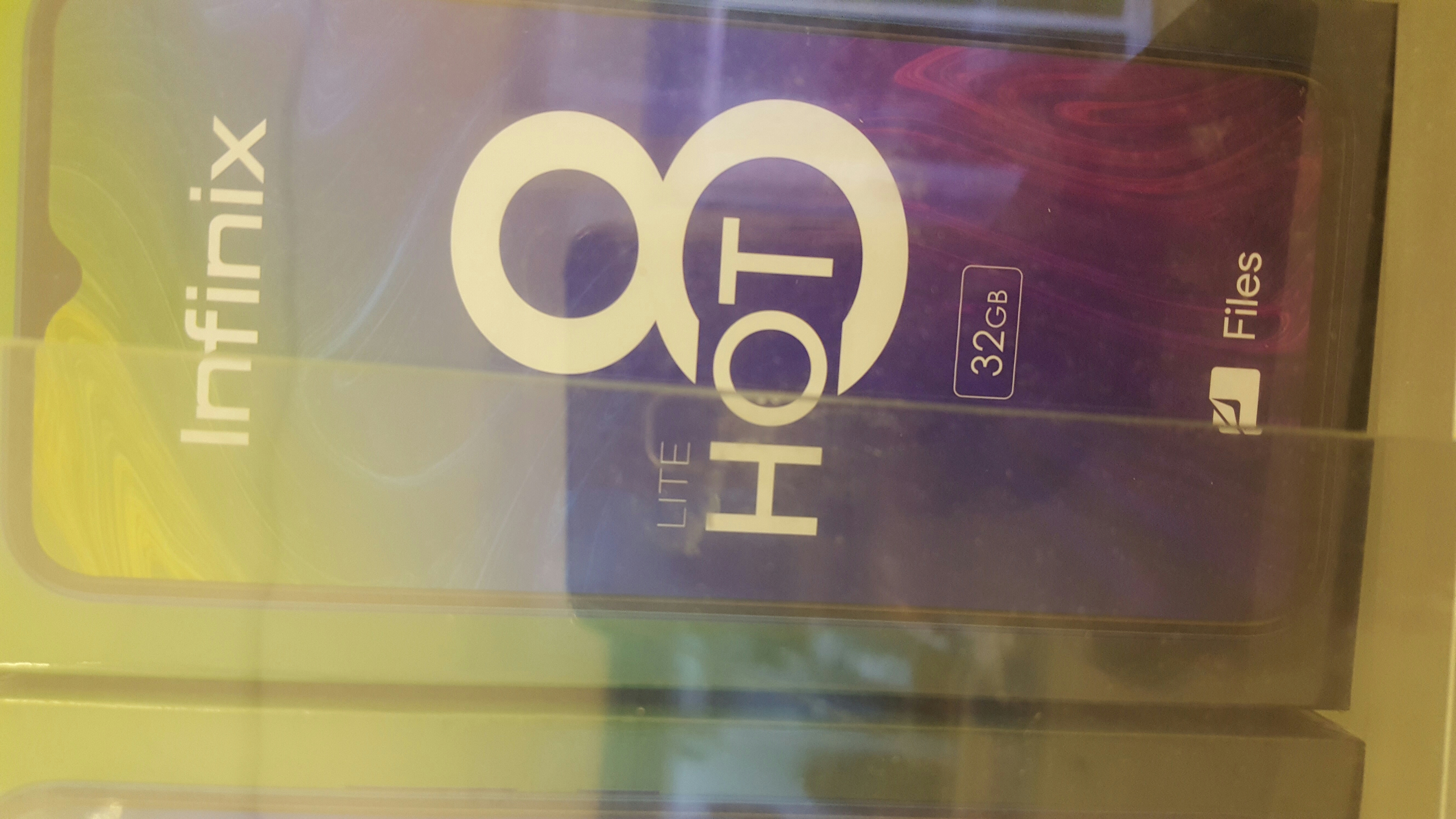infinix hot8 lite scellé dans carton garantie 1ans