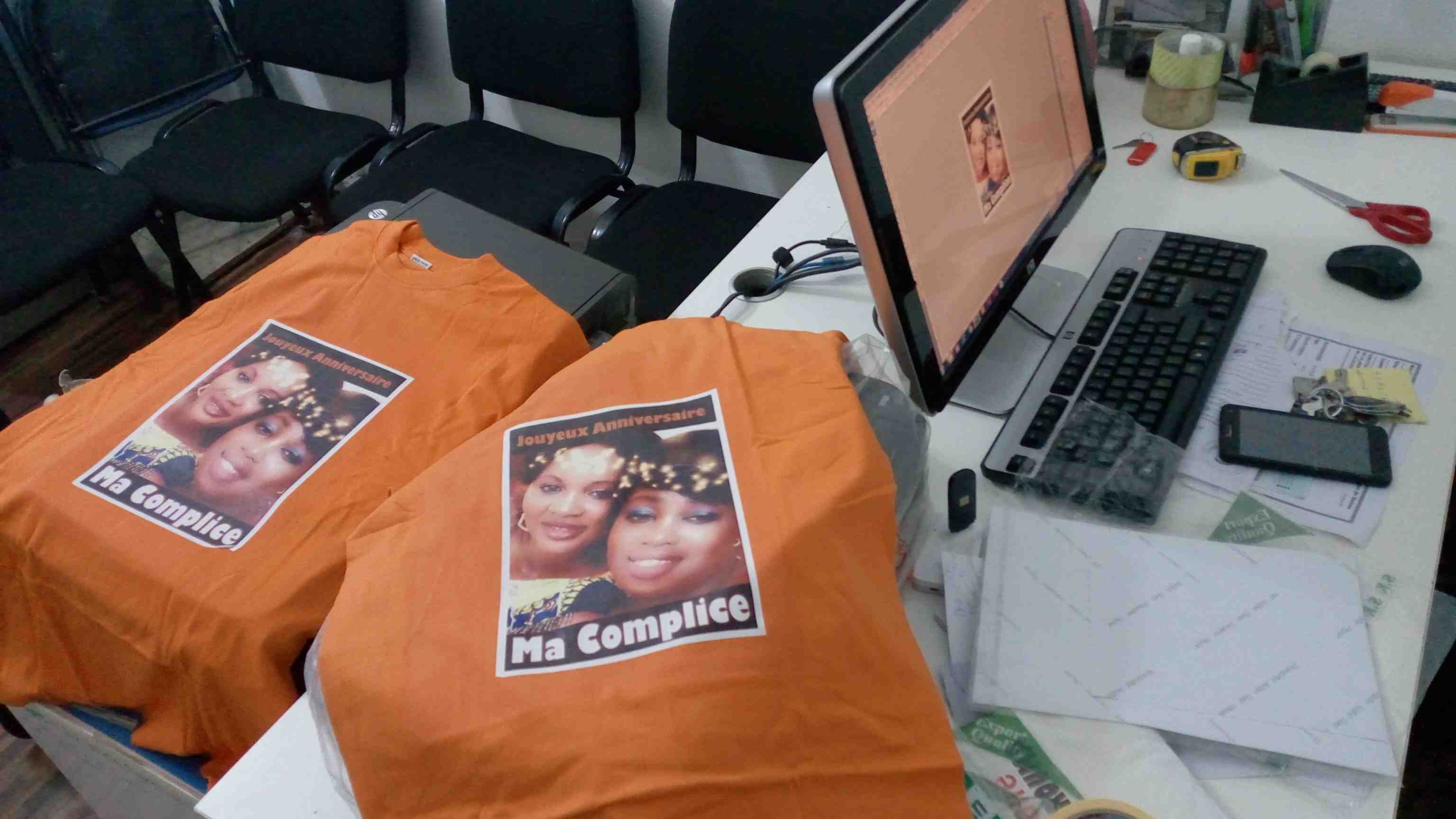 Impression sur les t-shirts Impression sur les t-shirts