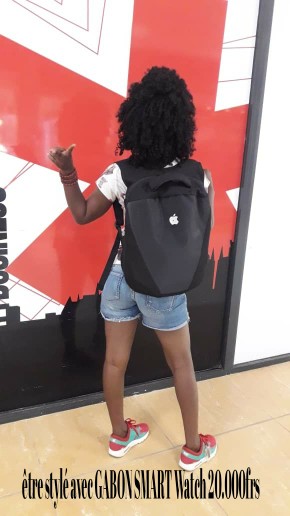 Sac à dos rechargeable avec sortie mp3