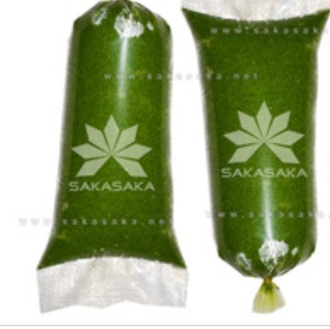 Feuilles de manioc pilées