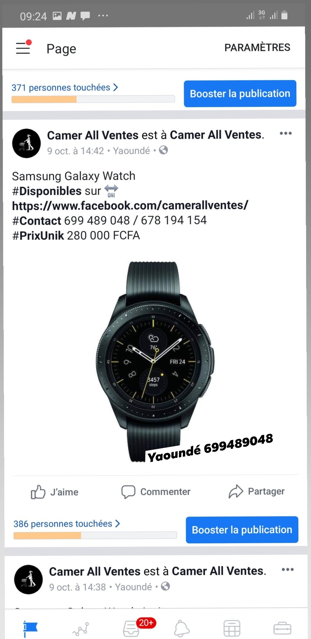 montres samsung à vendre