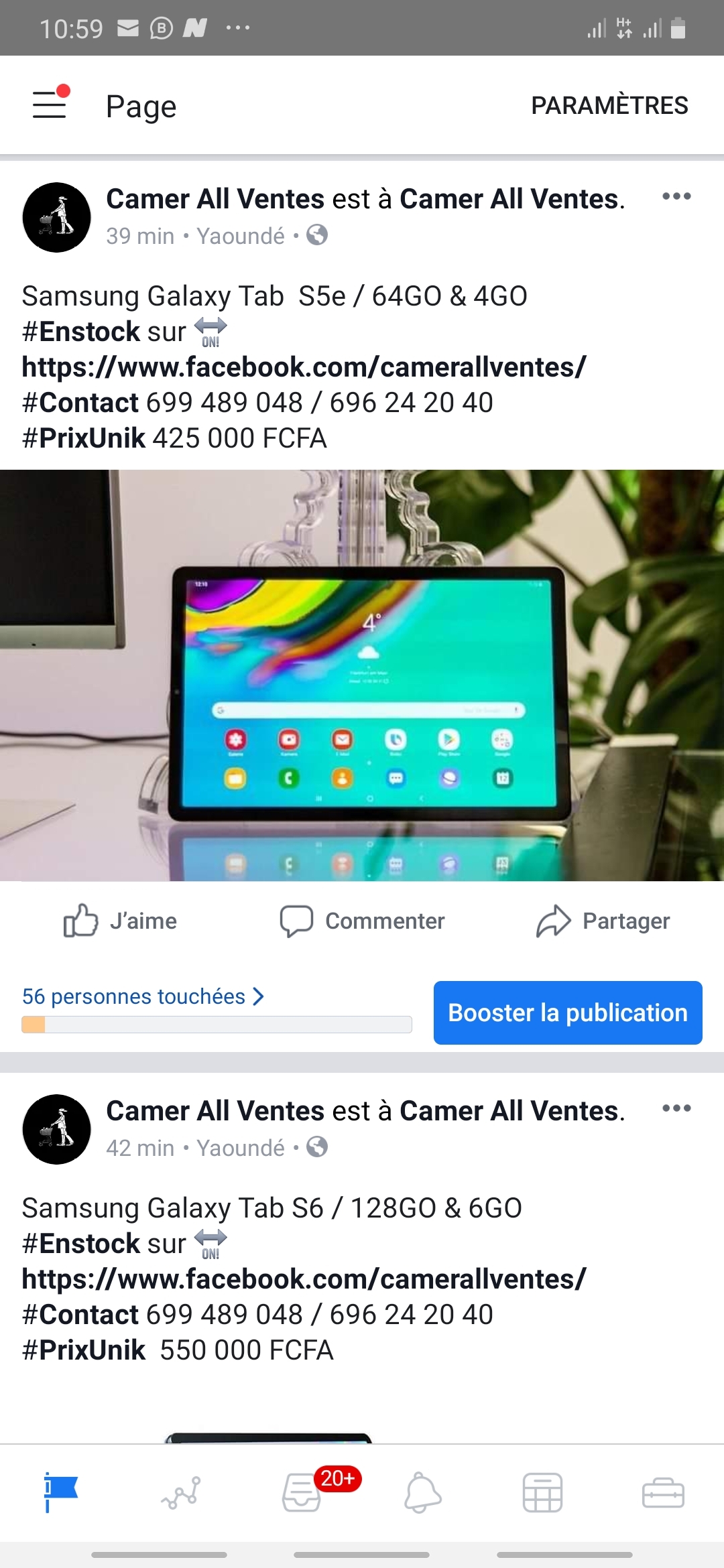 tablettes de dernière génération en vente
