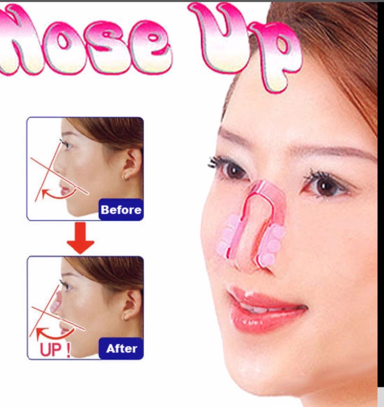 Accessoire d'amincissement pour nez Nose Up