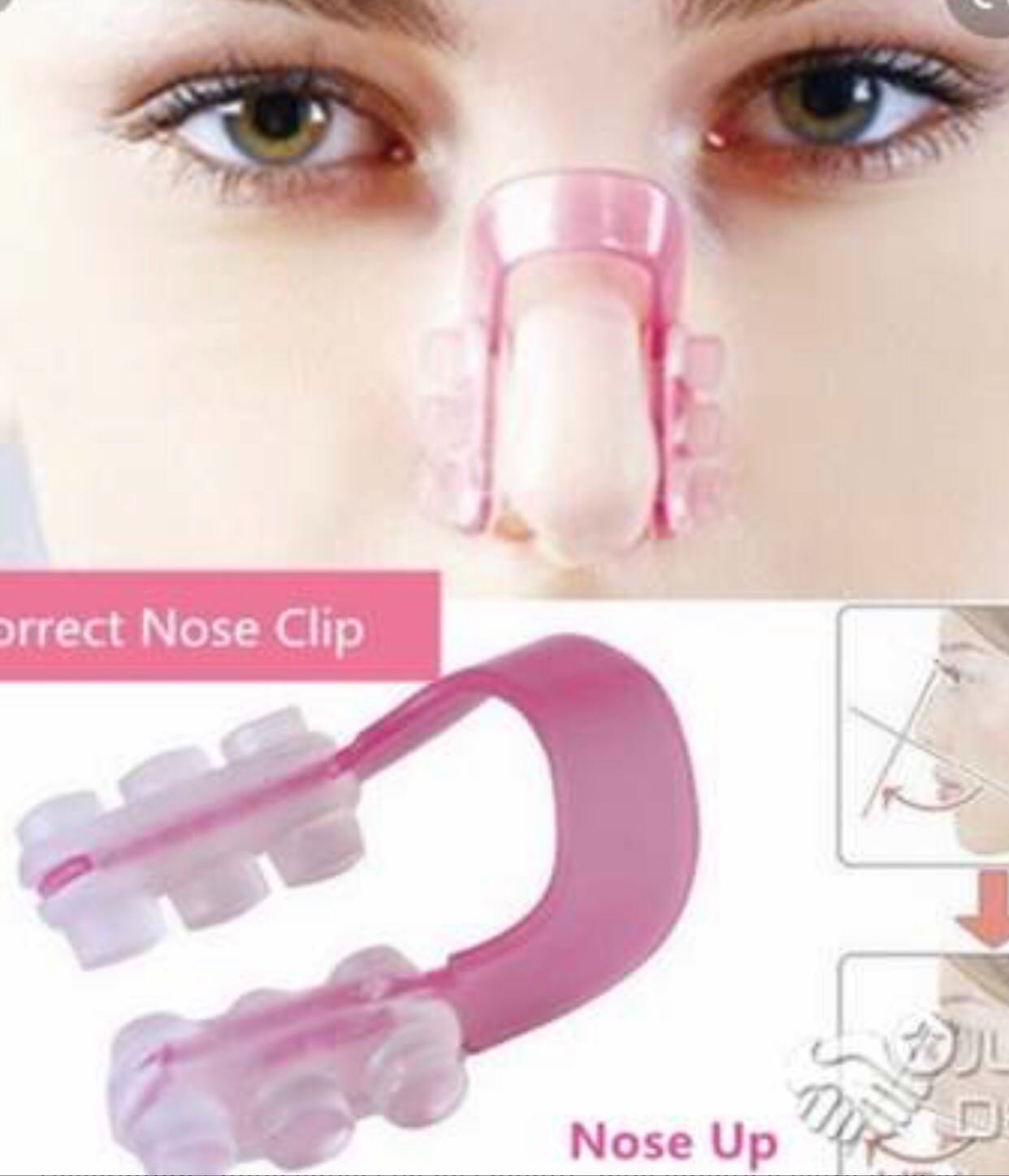 Accessoire d'amincissement pour nez Nose Up