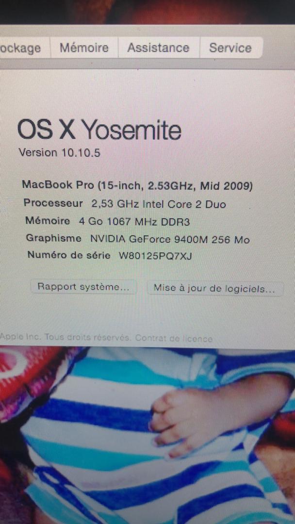PC Macbook Pro - 15 pouces