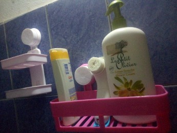 Étagère de douche