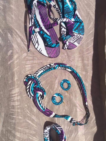 Chaussures et accessoires en wax Chaussures et accessoires en wax