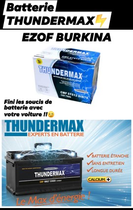 Batteries Thundermax