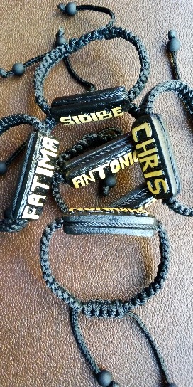 Bracelets à base de calebasse