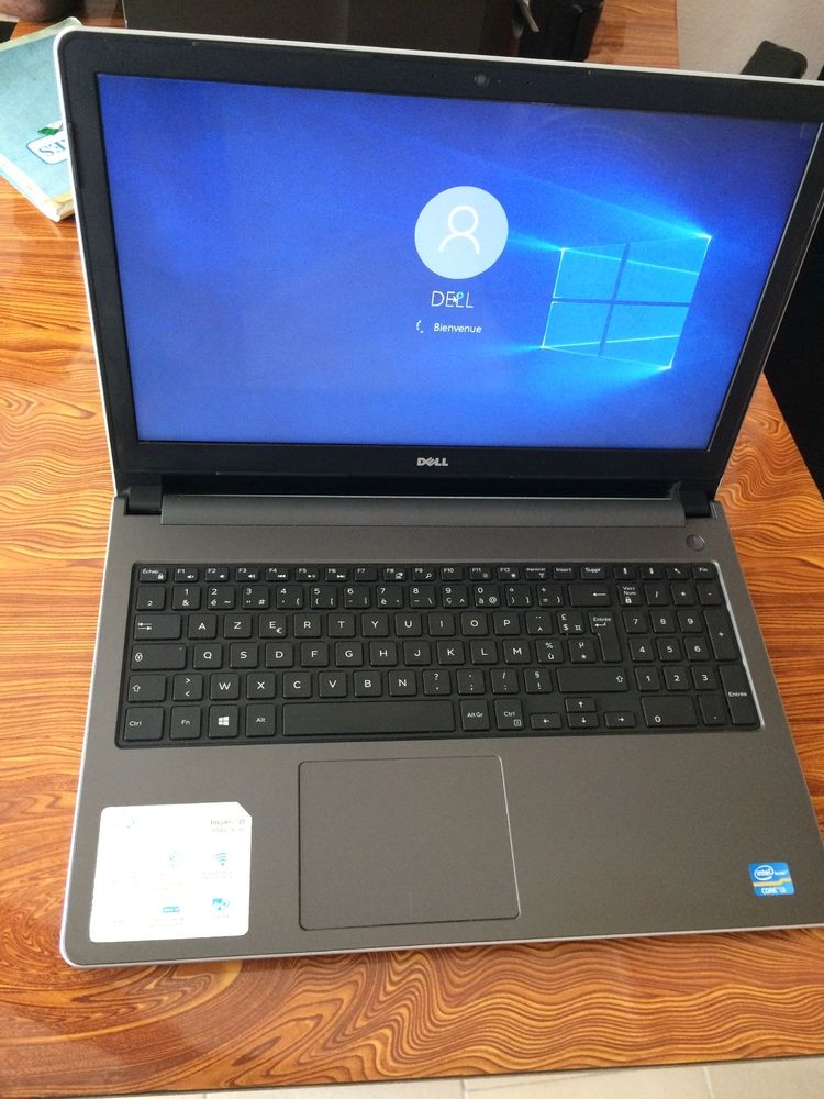 Ordinateur portable dell inspiron 15 core i3 640 giga 6giga ram pc casie neuf 15pouces