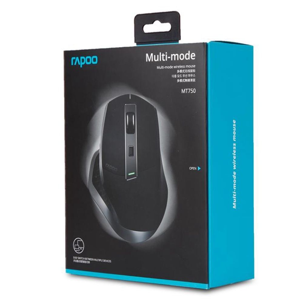 SOURIS SANS FIL, BLUETOOTH, PROFESSIONNELLE TRES HAUTE PRECISION RAPOO MT750RAPOO