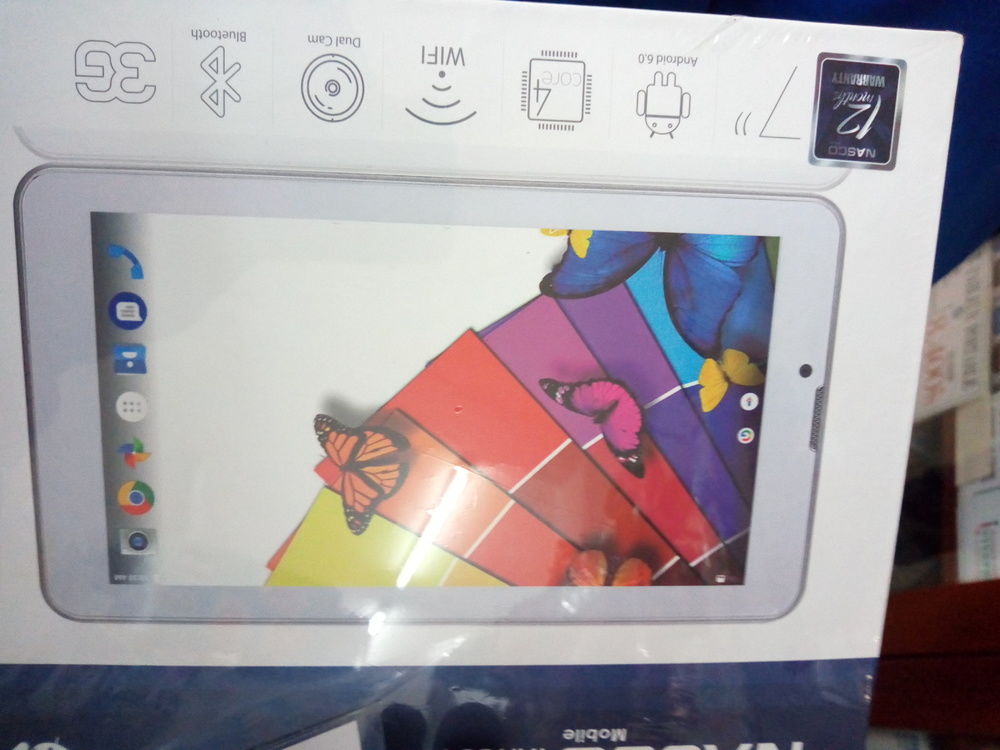 Tablette nasco double sim vente flash