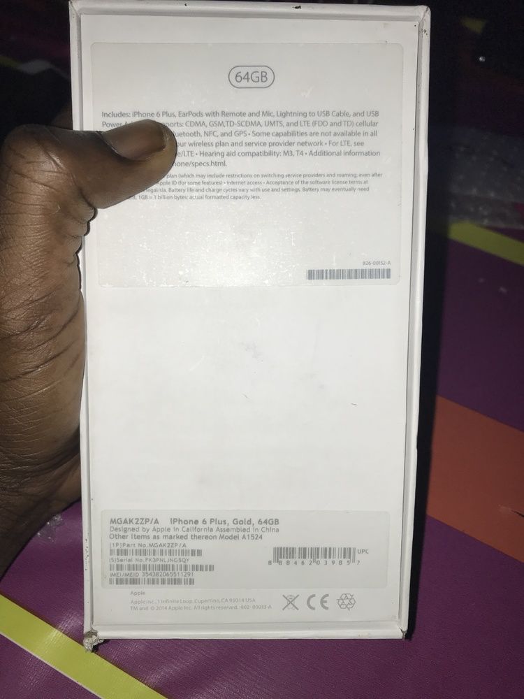 Iphone 6 Plus 64GB neuf
