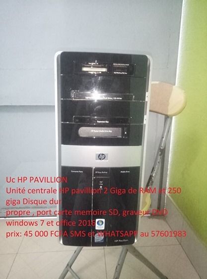 Unité Centrale HP Pavilion P6 – Tour De Bureau Occasion Fonctionnelle