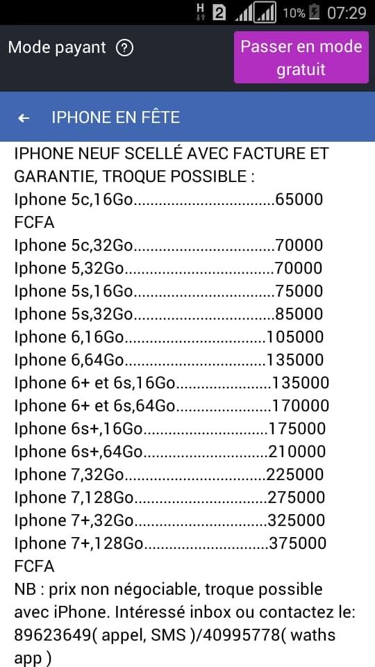 Iphone 5s 16Go NEUF SCELLÉ Iphone 5s 16Go NEUF SCELLÉ