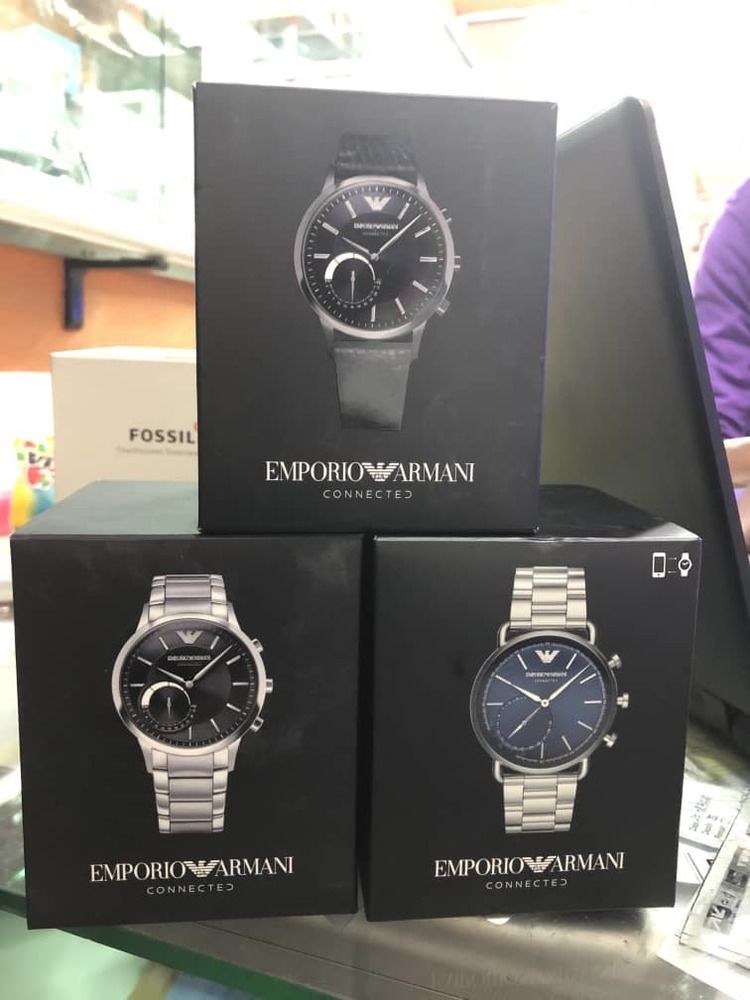 montre Armani hybride connecter