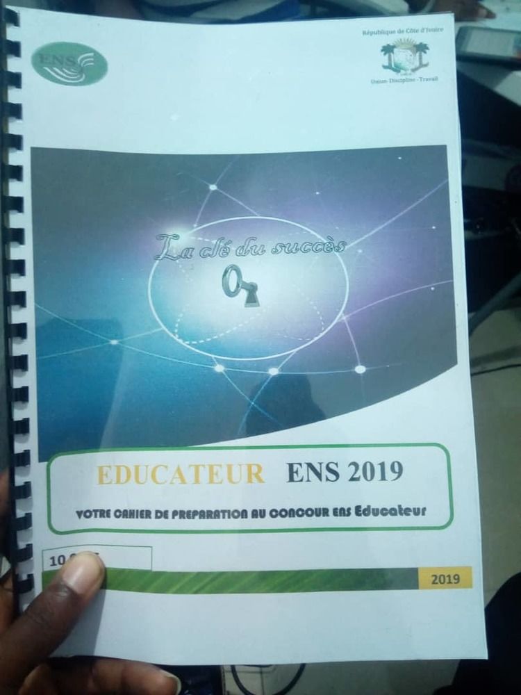 Documents De Préparation Au Format PDF ENS 2019