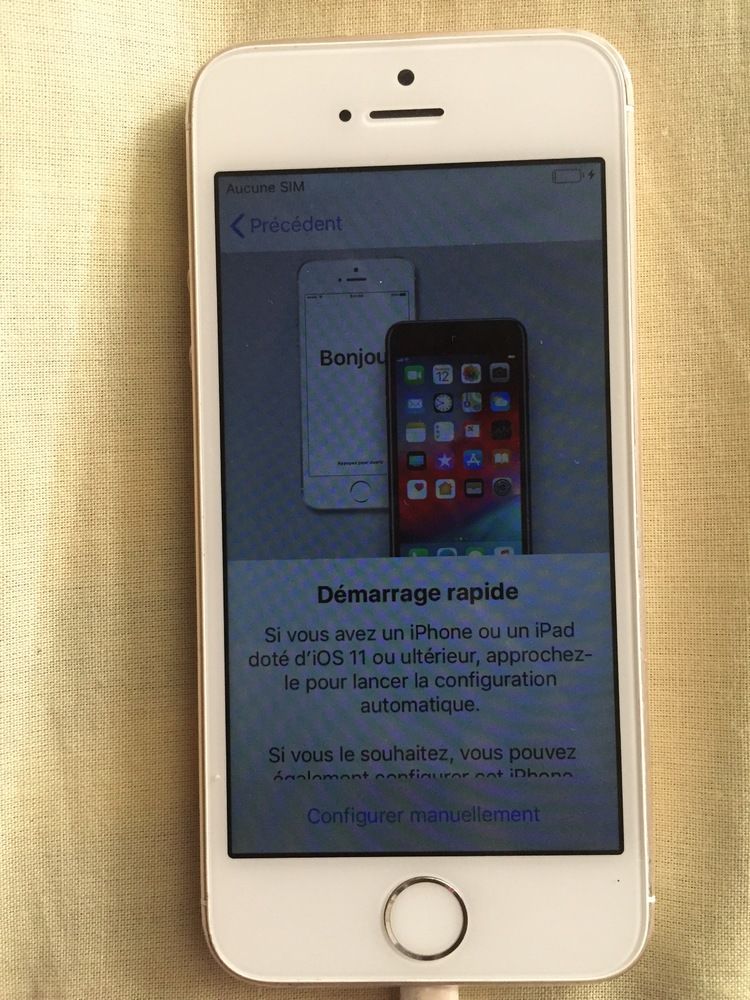 iPhone 5s 16Go désactivé