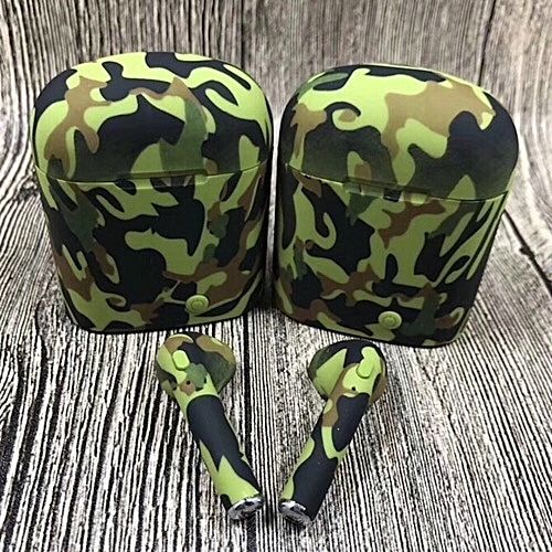 Ecouteurs Double Twins I7S - Compatible IOS/Android - Gris