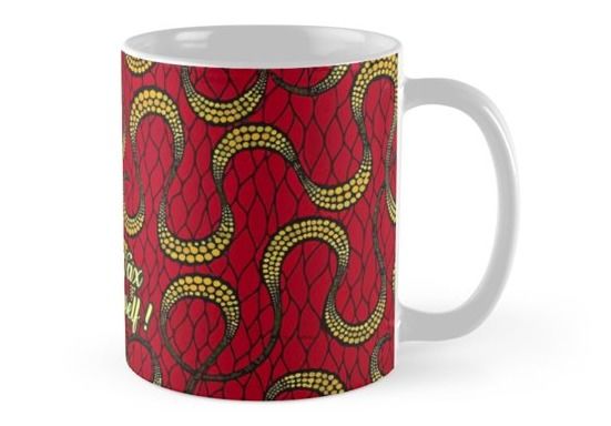 Tasses au motif du pagne de votre choix !