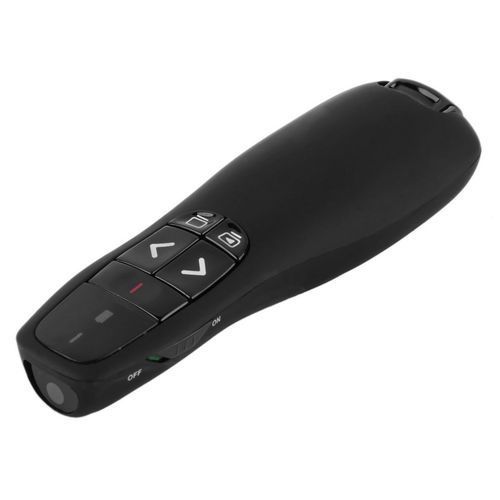 Télécommande Sans Fil Pour Présentation Power Point - Rf 2.4 G Hz - Noir