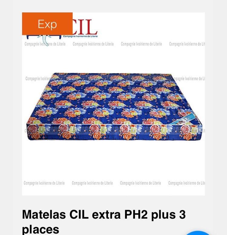 Matelas Cil extra PH2 plus 3 places