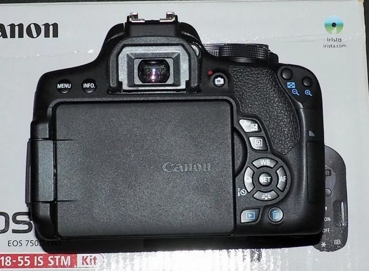 Appareil photo Canon EOS 750D + 18 -55mm
