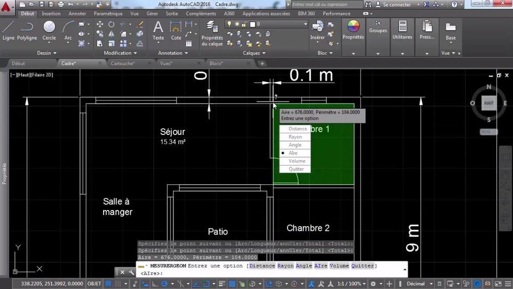 Formation AutoCad 2016 (2/5): Atelier Architectural